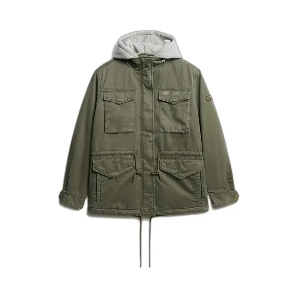 Kapuzenjacke Für Damen Superdry Borg Military thumbnail