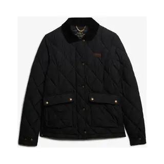 Damen-Daunenjacke Superdry Cord Trimmed Liner