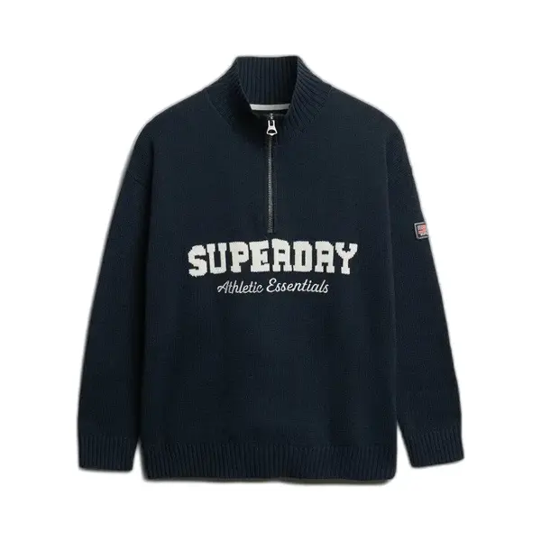 Frauen Pulli Henley Superdry Slouchy Graphic thumbnail