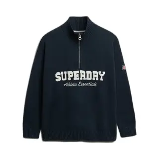 Frauen Pulli Henley Superdry Slouchy Graphic