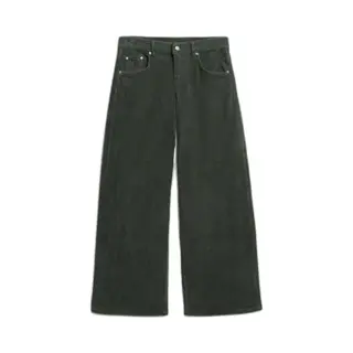 Mid-rise Corduroy Baggy Trousers For Women Superdry