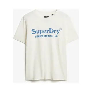 Superdry - Venue Metallic T-shirt Met Relaxte Pasvorm - Dames - T-shirts