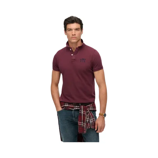 Besticktes Poloshirt Superdry Vintage Athletic thumbnail