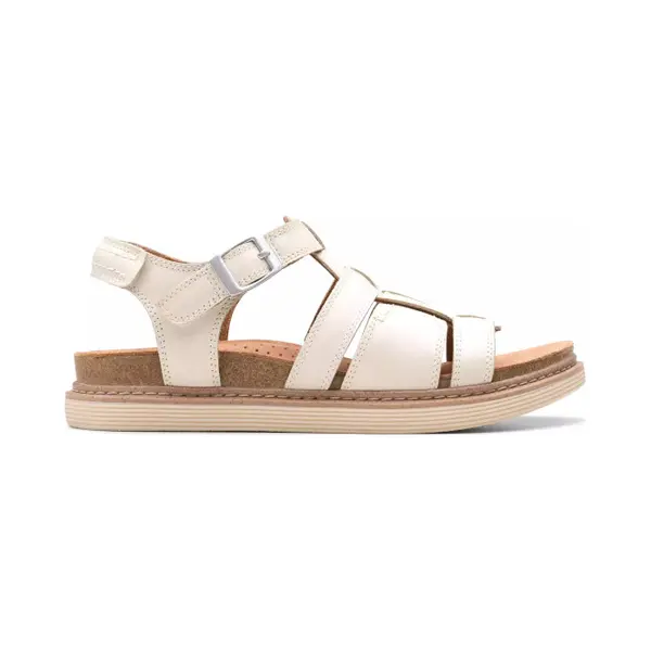 Clarks Arwell Sun - Dames Sandaal - Wit - Maat 41 (Eu) 7 (Uk) thumbnail