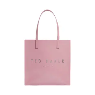 Ted Baker Shopper Crinkon Crinkle Large Icon Bag Pink Roze