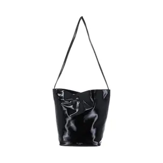 Ted Baker Schoudertas Kayylyn Thin Strap Mini Crinkle Bag Black Zwart