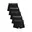 Black with Grey Waistband