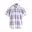 Lilac Purple/Ecru Madras