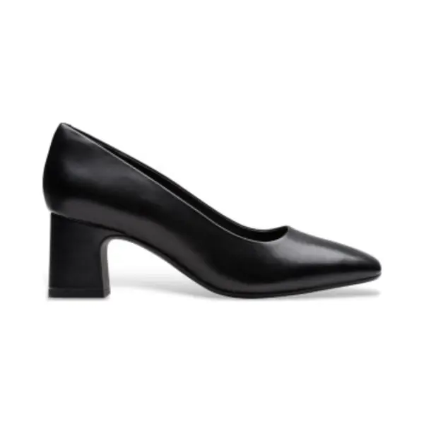 Clarksvoor Vrouwen. 26183032 Fernie Leren Pumps Zwart (40), Leer, 3 Tot 5 Cm, Geen, Casual, Feest, Klassiek thumbnail