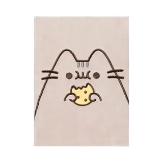 Pusheen the Cat Pusheen Verspieltes Plüsch-Notizbuch, A5, 22, 5 X 16, 5 X 2, 3 Cm, Grau/Weiß