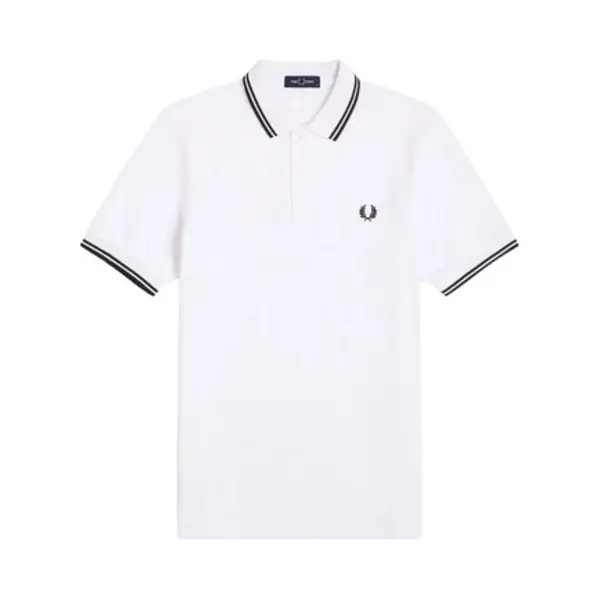 Polo Shirt Korte Mouw Fred Perry Fp Twin Tipped Fred Perry Shirt thumbnail