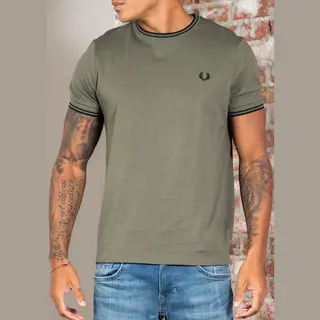 Fred Perry Herren T-Shirt Grün