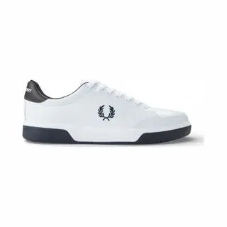 Fred Perry For Man. B2314-100 Leather Sneakers B301 White (43), Flat, Laces, Casual