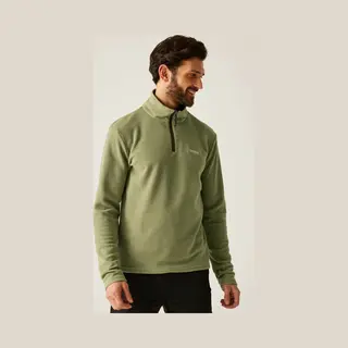 Regatta Mens Thompson Half Zip Fleece Lightweight Quick Dry Winter Layer Top