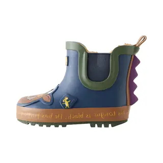 Next Regenlaarzen Navy / Bruin / Groen