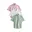 White/Pink/Green