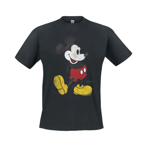 Mickey Mouse Vintage Mickey T-Shirt Black thumbnail