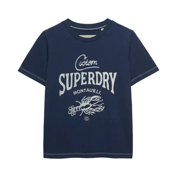 Superdry & Co Shirt 'Heritage Hamptons' Marine / Lichtblauw thumbnail