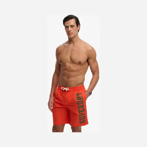 Superdry & Co Zwemshorts Groen / Oranje thumbnail