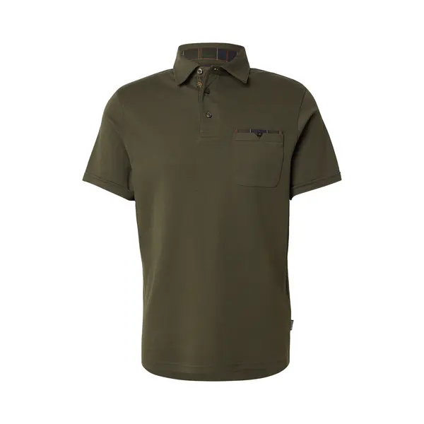 Barbour Shirt 'Corpatch' Olijfgroen thumbnail