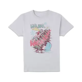 Dc Comics Dc Ho Whoaaaaaaa Men's Christmas T-Shirt - White