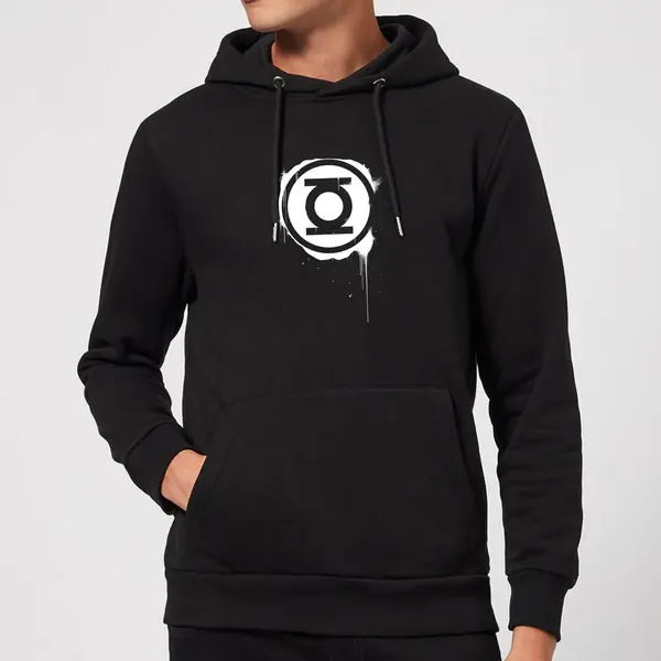 Dc Comics Justice League Graffiti Green Lantern Hoodie - Black thumbnail
