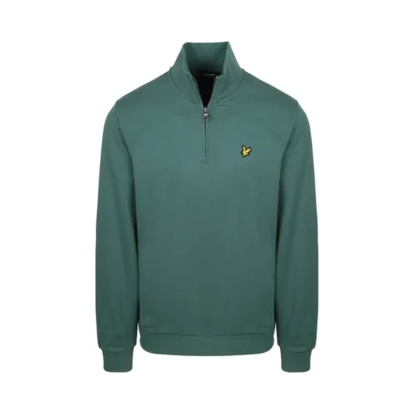 Lyle & Scott Sweat Half Zip Everglade Groen - Maat Xxl - Heren - Quarter Zip thumbnail