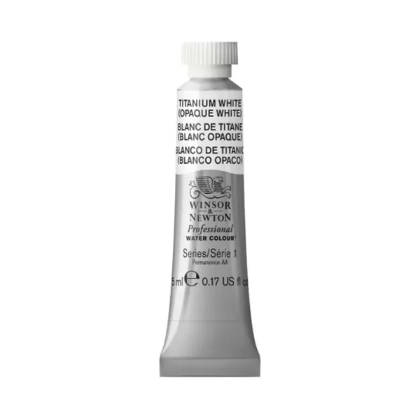 Winsor & Newton Professionelle Wasserfarben wasserbasierte Farbe Weiß 5 ml Tube 1 Stk. thumbnail