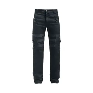 Vixxsin Liam Pants Cloth Trousers Black