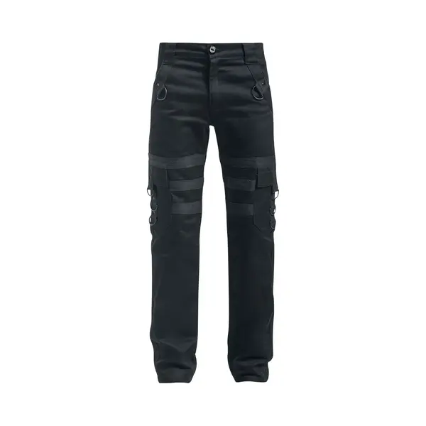 Vixxsin Liam Heren Stoffen Broek - Zwart - W34L34 thumbnail