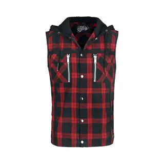 Vixxsin Eetu Shirt Short-sleeved Shirt Black Red
