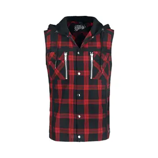 Vixxsin Eetu Shirt Short-sleeved Shirt Black Red