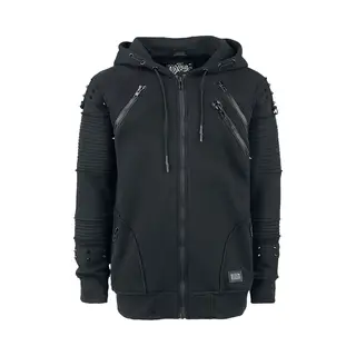 Vixxsin Black Chrome Hood Männer Kapuzenjacke Schwarz L