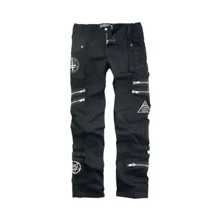 Heartless Jaxon Pants Cloth Trousers Black
