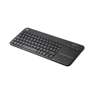 Logitech K400 Plus Tv toetsenbord Universeel Rf Draadloos Qwerty Us International Zwart