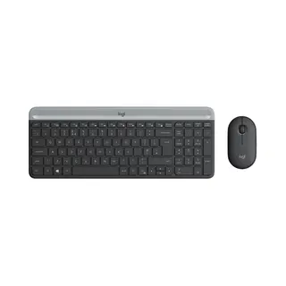 Logitech 920-009194 Tastatur Maus enthalten Universal Rf Wireless Azerty Belgisch Graphit