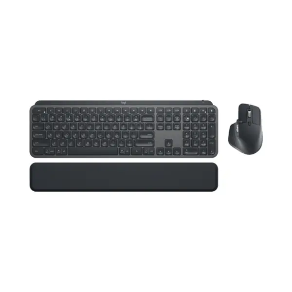 Logitech 920-010932 Tastatur Maus enthalten Büro Rf Wireless + Bluetooth Qwerty Uk International Graphit thumbnail
