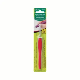 Clover 1043/E Magenta Amour Häkelnadel, Größe E, 3, 5 Mm Von Clover Näharbeiten