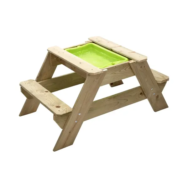 Tp toys Tp Zand- En Picknicktafel Voor 2 Joy Hout thumbnail