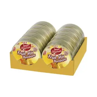Sweet Originals - Fruitmix - Blikje Bonbons - 10 X 200 Gram