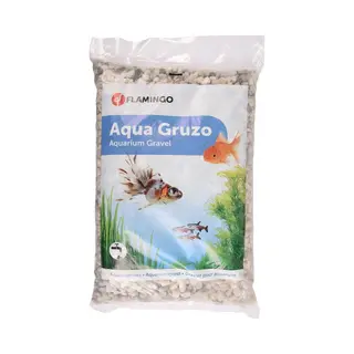 Aquarium – Flamingo Grind Gruzo Grof – Aquarium Grind – Grof Grind Voor Aquarium – Grijs – 43x27, 5x6 Cm – 10 Kg – Europese Kwaliteit