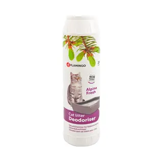 Flamingo Katzenstreu-Deodorant - Alpine Fresh - 750 G