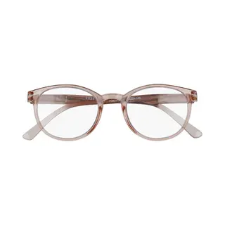 Silac - Pink Cristal 7402 – Leesbril Met Grote Ovale Glazen Voor Dames – Uniseks Vergrootbril, Licht En Robuust, Dioptrie + 3, 25 – Roze