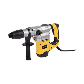 Powerplus Power Plus Elektro-Schlagbohrmaschine POWX1179-3 In 1, Schlagbohren, Meißeln Und Meißeldrehen, 1600 W Bohrleistung, 9 J, Sds Max, 3 Zubehörteile