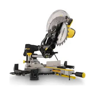 Powerplus Elektrische Verstekzaag POWX075730S - 2100W Telescopische Zaagmachine, Ø254mm - Recht & Verstek - Laser - Met 1 Acc.
