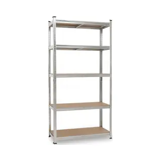 Kreator KRT674001 - Opbergrek - 875kg - 5 Schappen - Zilver