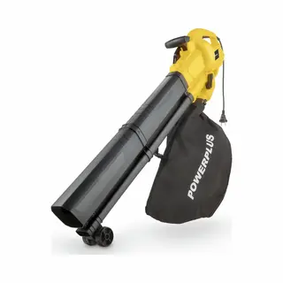 Powerplus Elektrische Bladblazer POWEG4030 - 3300 W Elektrische Bladblazer - Maximale Luchtsnelheid 250 Km/h - Tuingereedschap