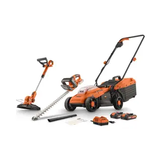 Powerplus POWDPGBOX25A - Grasmaaierset - Grasmaaier 330 Mm Haagschaar 460 Mm Grastrimmer 260 Mm