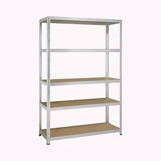 Avasco Opbergrek/ Stellingkast Strong 175 Gegalvaniseerd - 875 Kg Draagkracht - 180x120x40 Cm