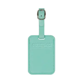 American Tourister Gepäckanhänger - Kofferanhänger Für Koffer Und Taschen, Mit Verstellbarem Riemen, Inklusive Adresskarte, Set Aus 2 Stück, Mint